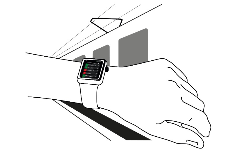 Wemlin is available for free download in the iTunes App Store. Those who have already installed Wemlin on their iPhone only need to link the new Apple Watch to their smartphone.